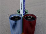 Урна для раздельного сбора мусора УМт-1х3 уличная / Краснодар